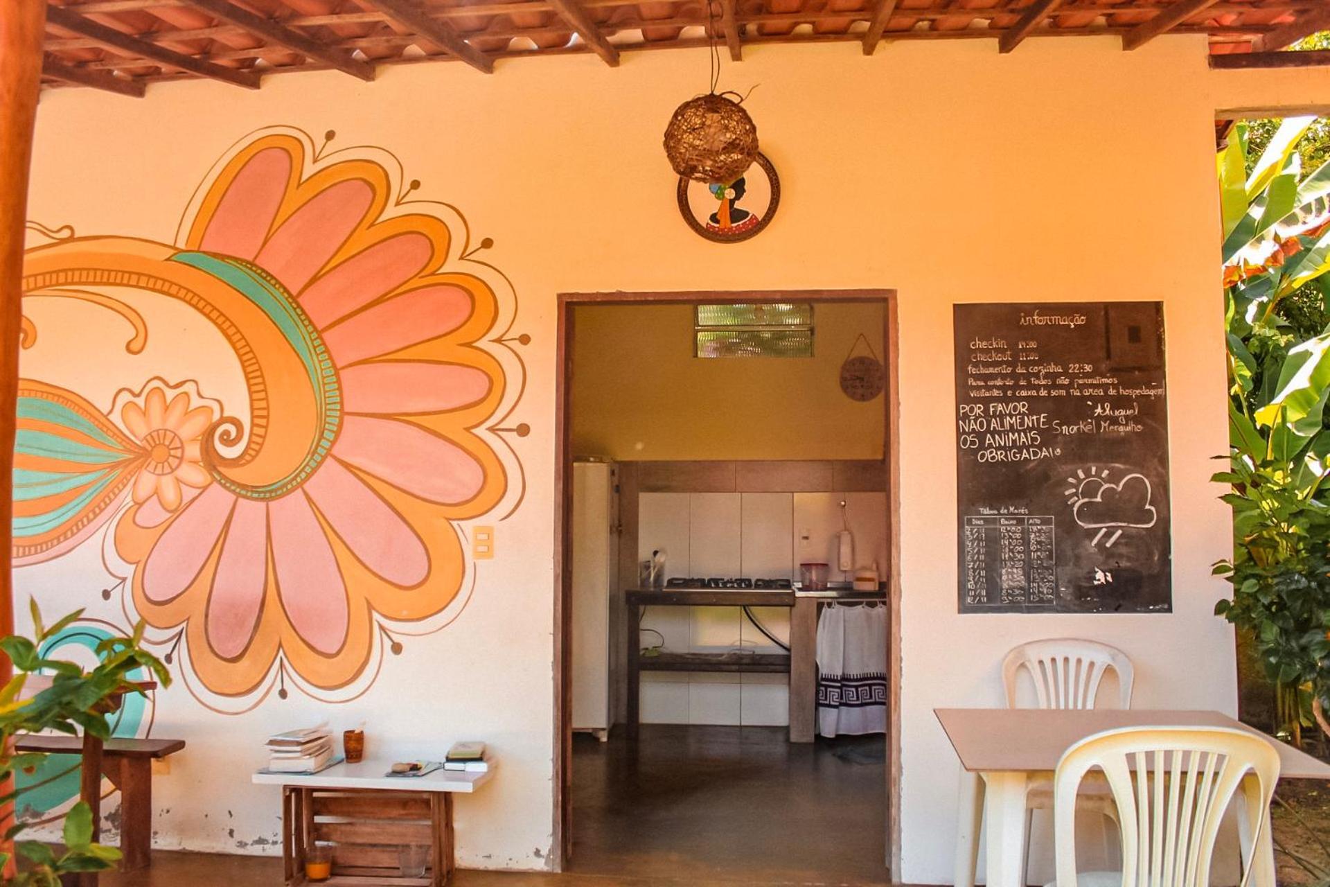 Family Guest House Velha Boipeba Buitenkant foto